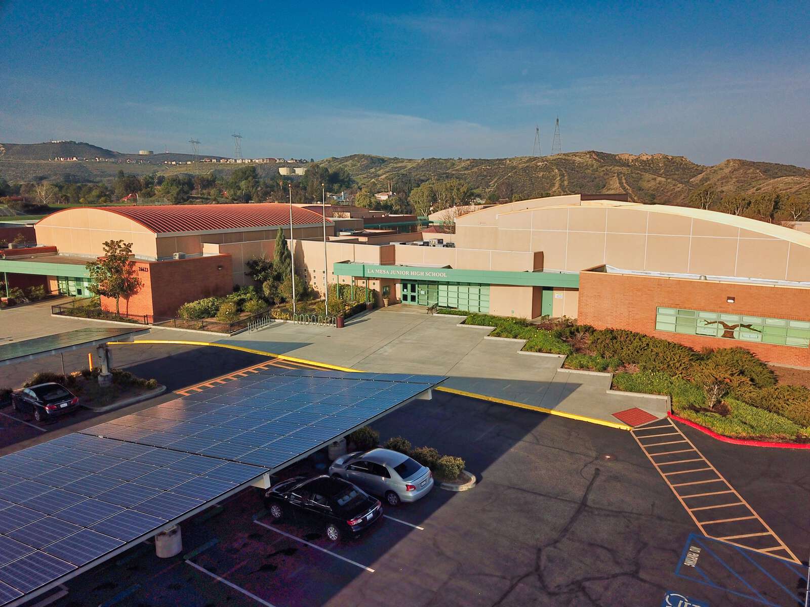 La Mesa Junior High School Filming in Santa Clarita California Hero Image