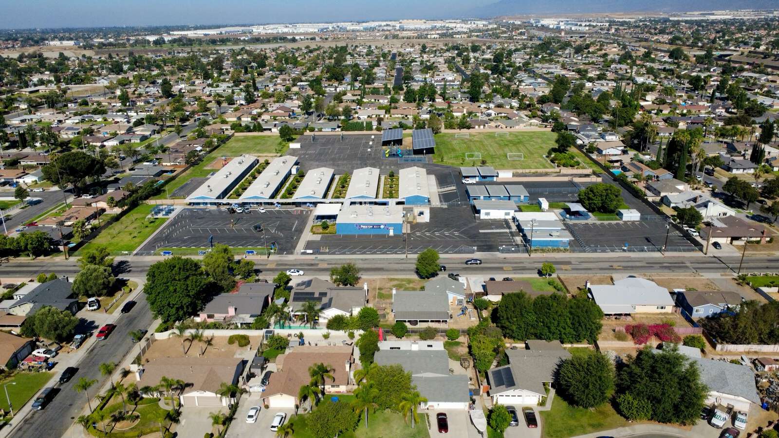 Lena M. Preston Elementary School in Rialto California Hero Image