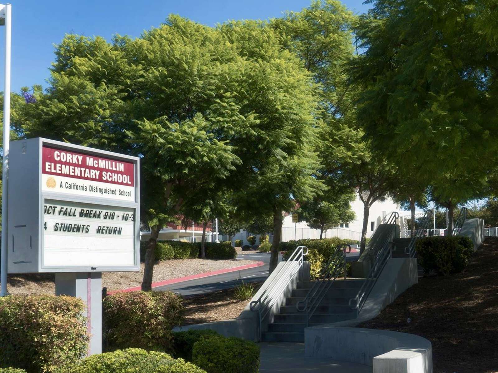 Corky McMillin Elementary School in Chula Vista California Hero Image