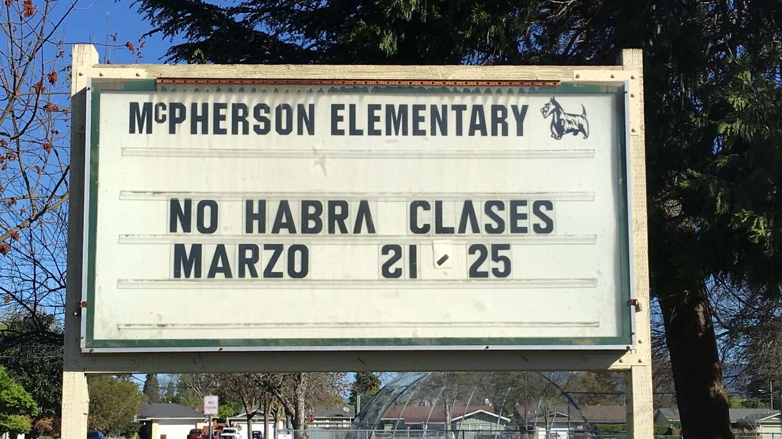 McPherson Elementary School in Napa California Hero Image
