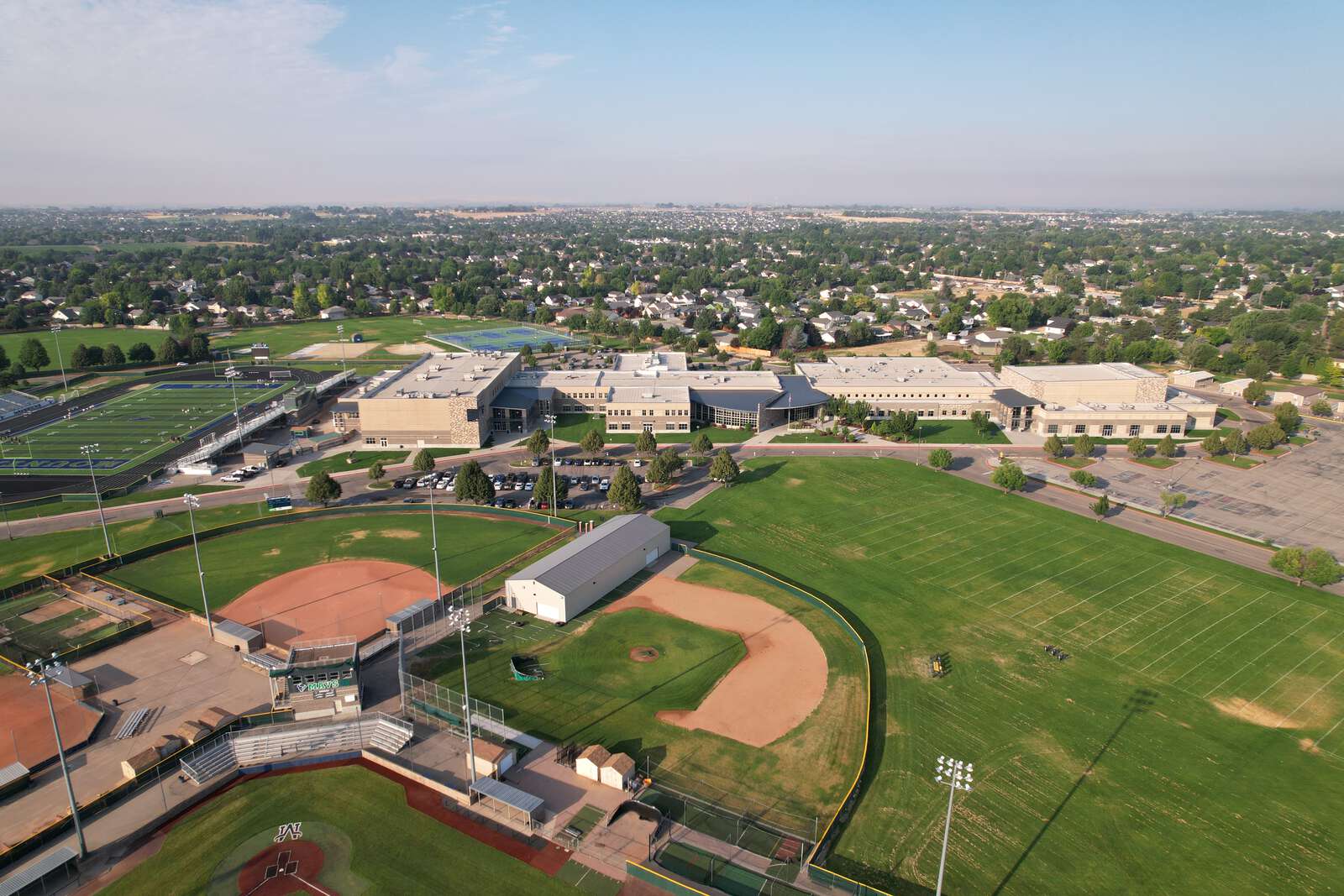 Mountain View High School in Meridian Idaho Hero Image