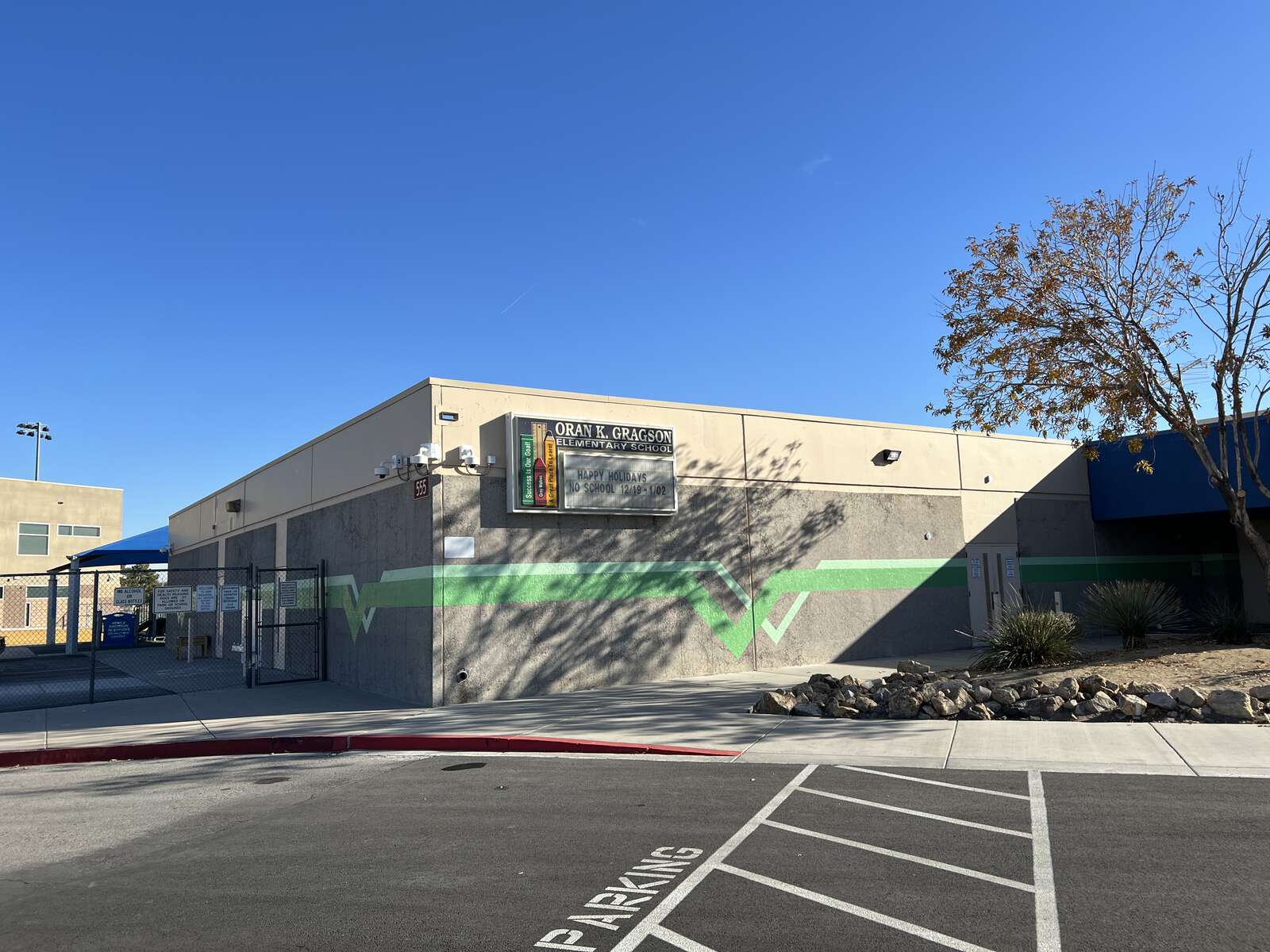 Gragson - Oran K. Elementary School in Las Vegas Nevada Hero Image