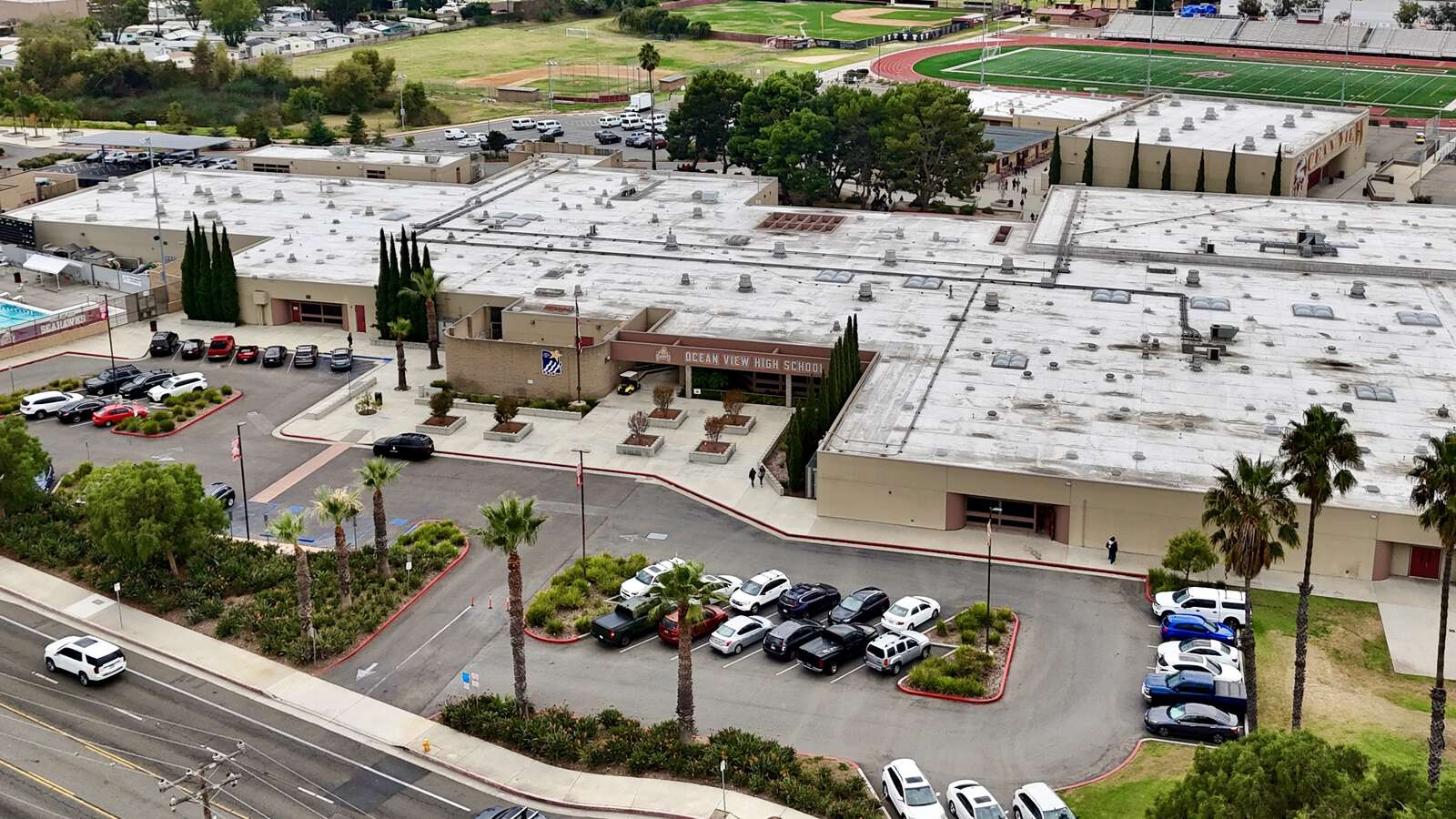 Ocean View High School (HBUHSD) in Huntington Beach California Hero Image