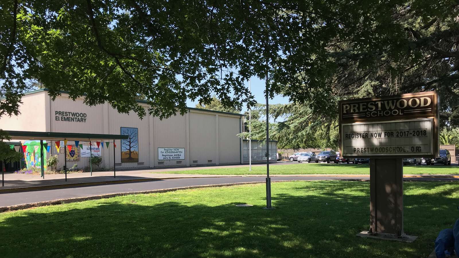 Prestwood Elementary School in Sonoma California Hero Image