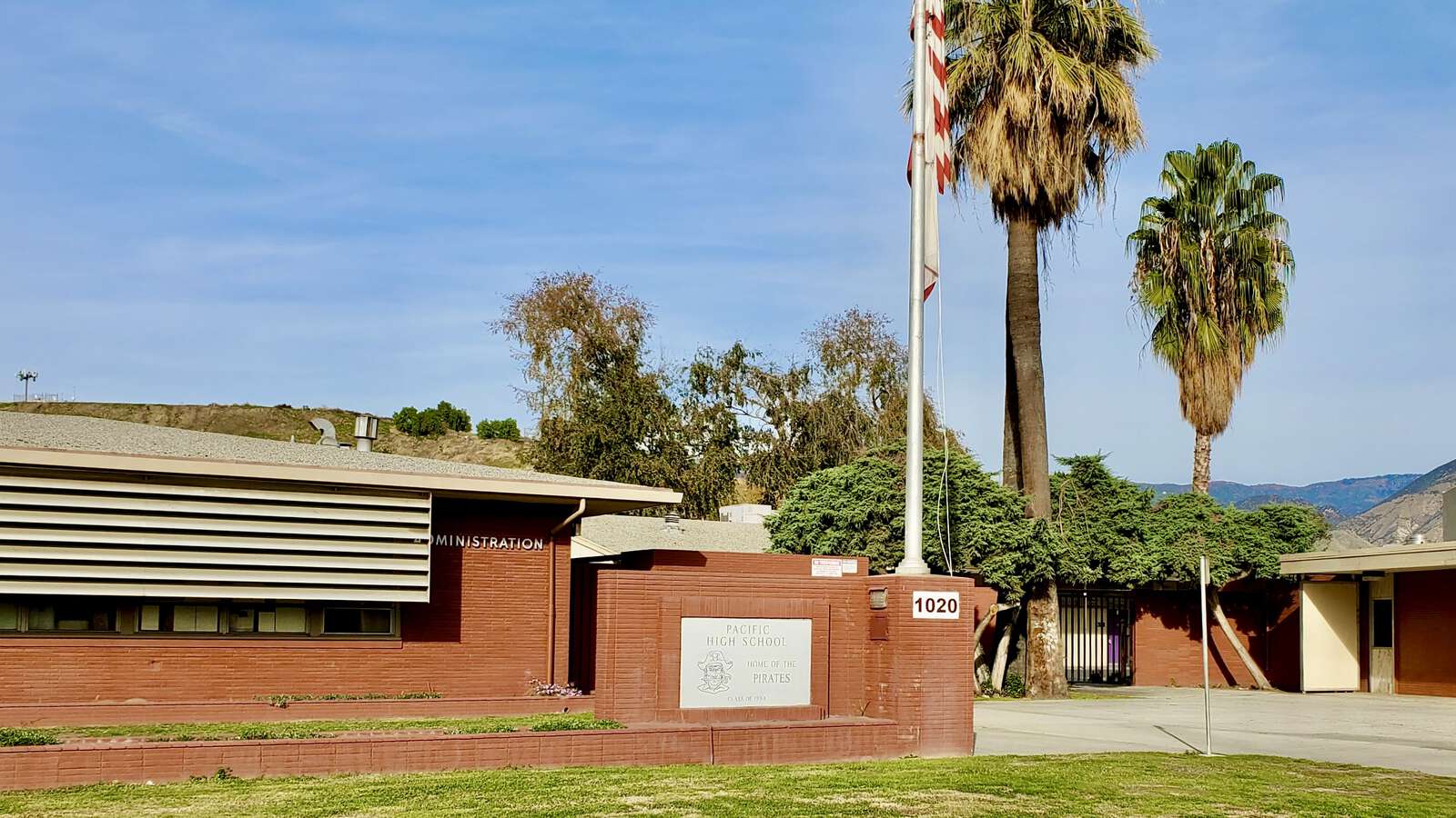 Pacific High School in San Bernardino California Hero Image