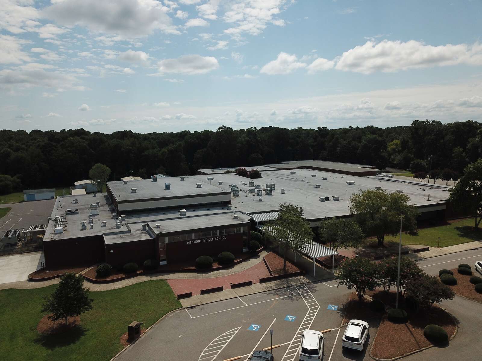 Piedmont Middle School in Monroe North Carolina Hero Image