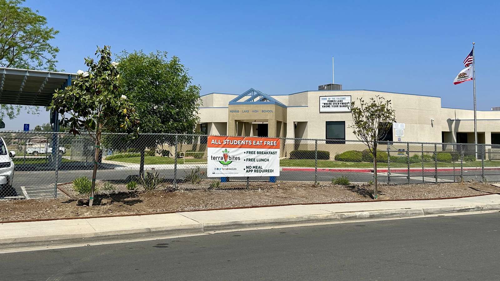 Perris Lake High School in Perris California Hero Image
