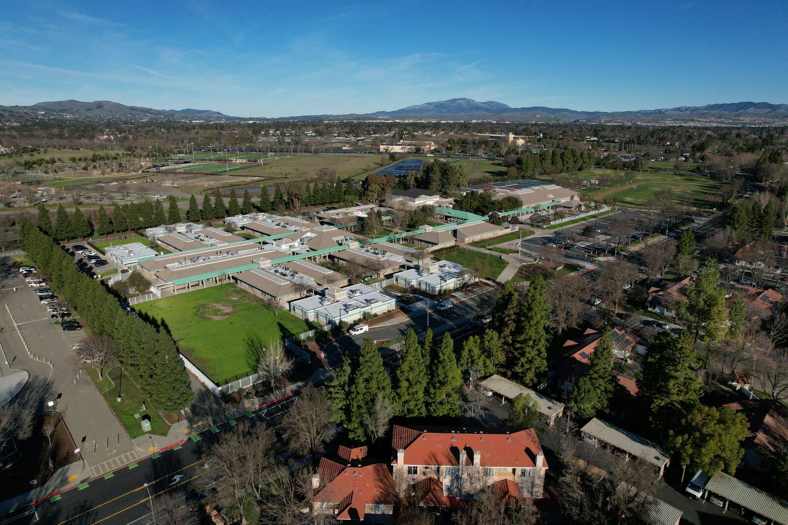 Pleasanton Middle School in Pleasanton California Hero Image