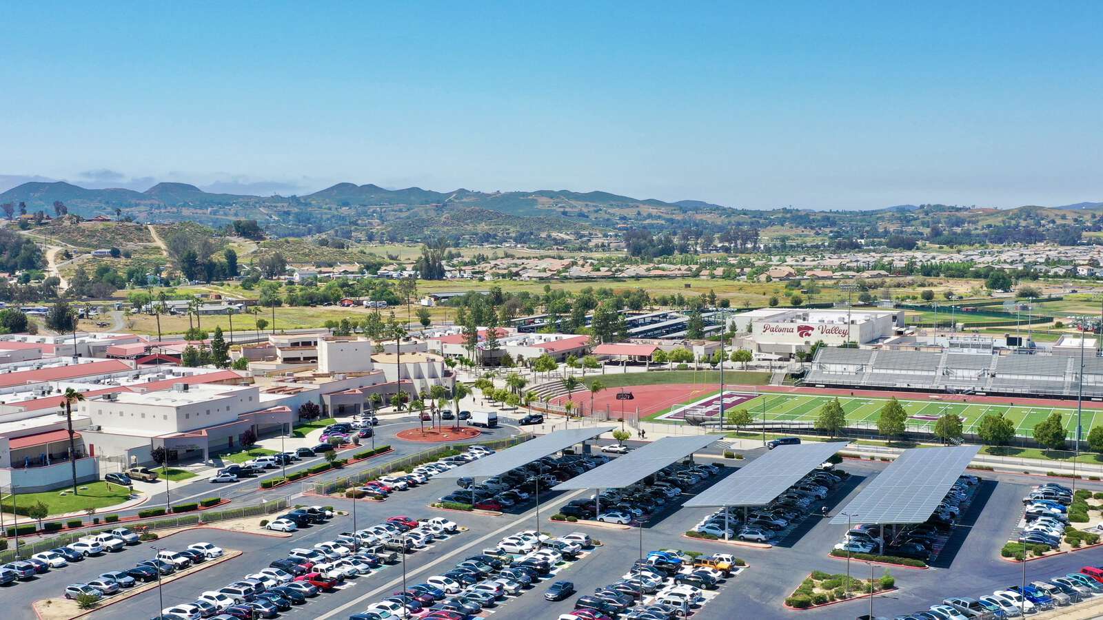 Paloma Valley High School in Menifee California Hero Image