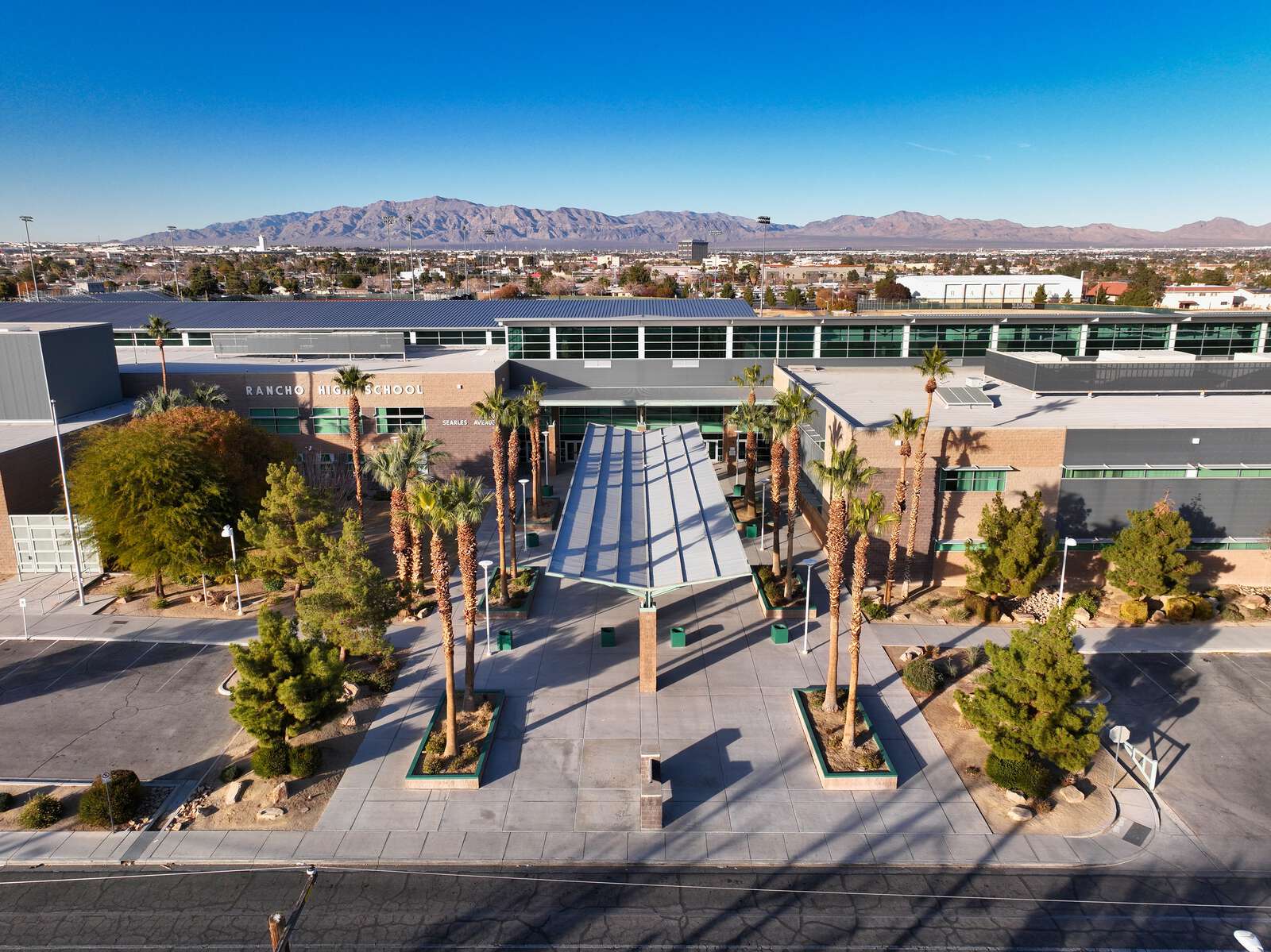 Rancho High School in North Las Vegas Nevada Hero Image