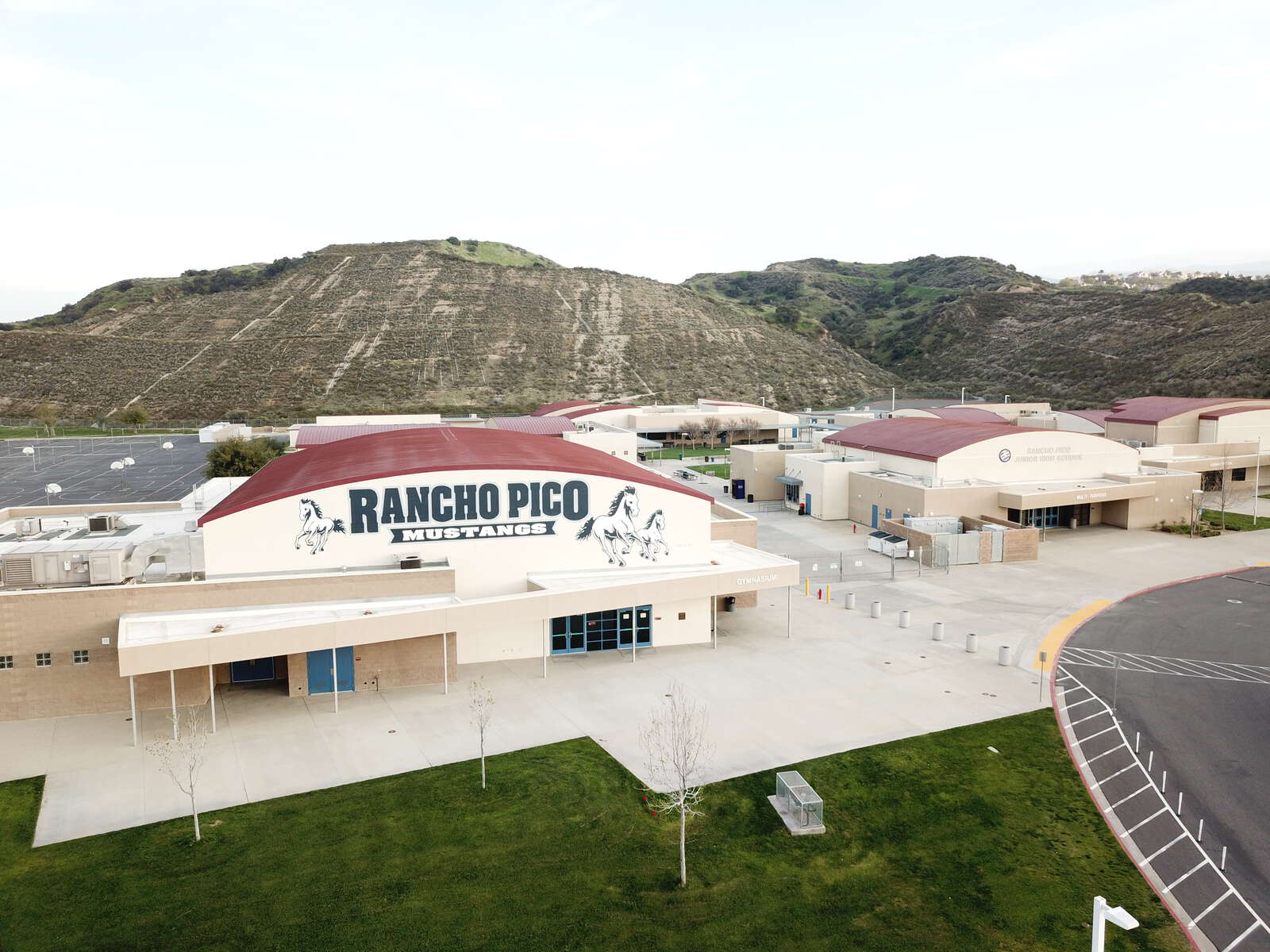 Rancho Pico Junior High School Filming in Stevenson Ranch California Hero Image