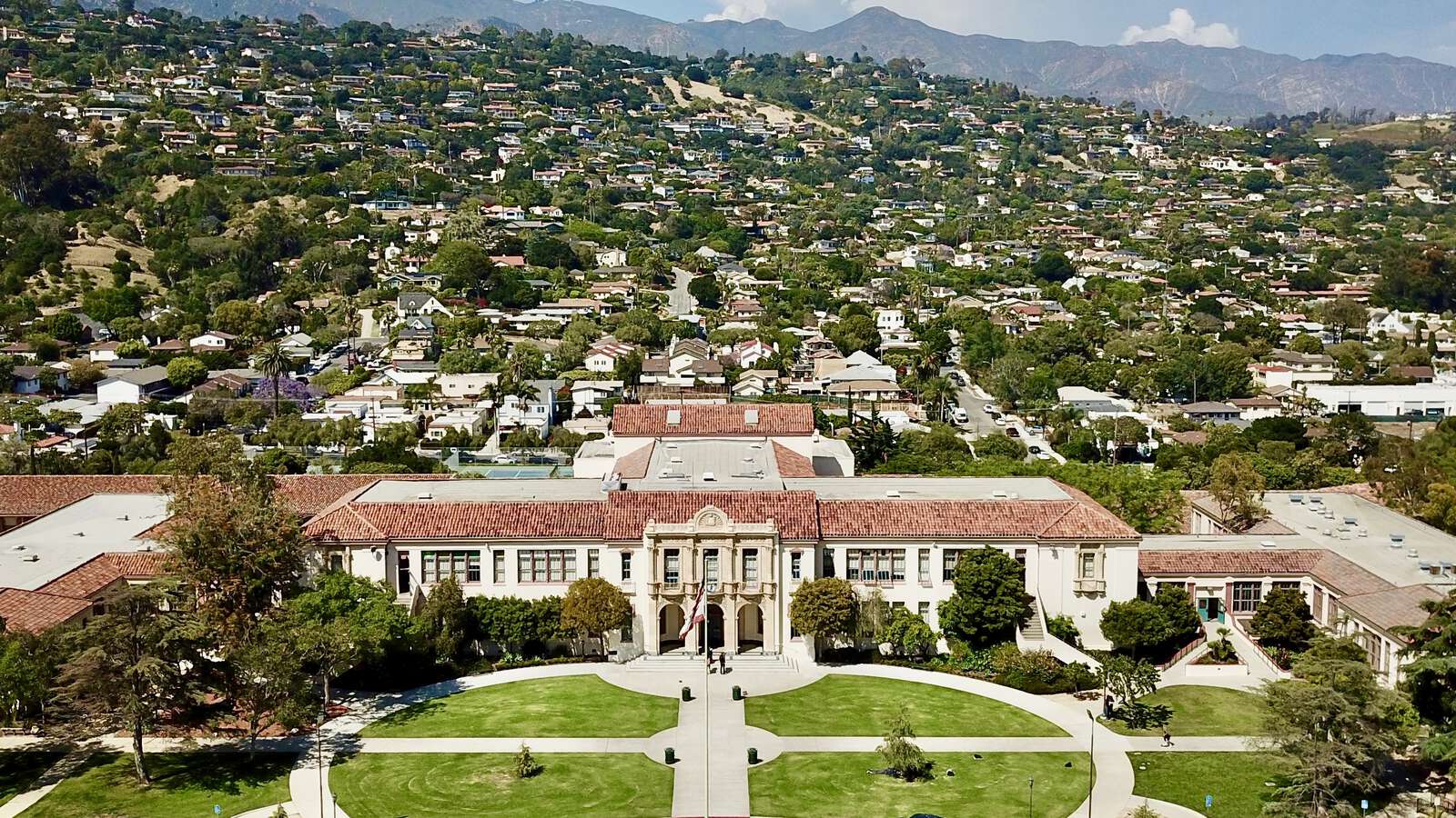 Santa Barbara High School in Santa Barbara California Hero Image