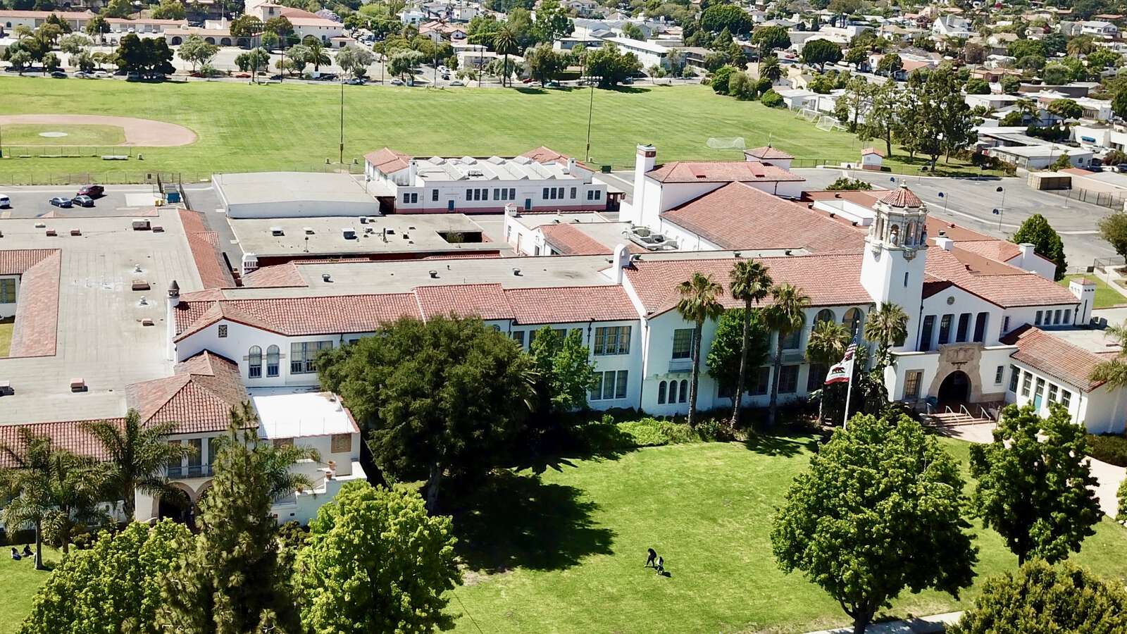 Santa Barbara Junior High School in Santa Barbara California Hero Image
