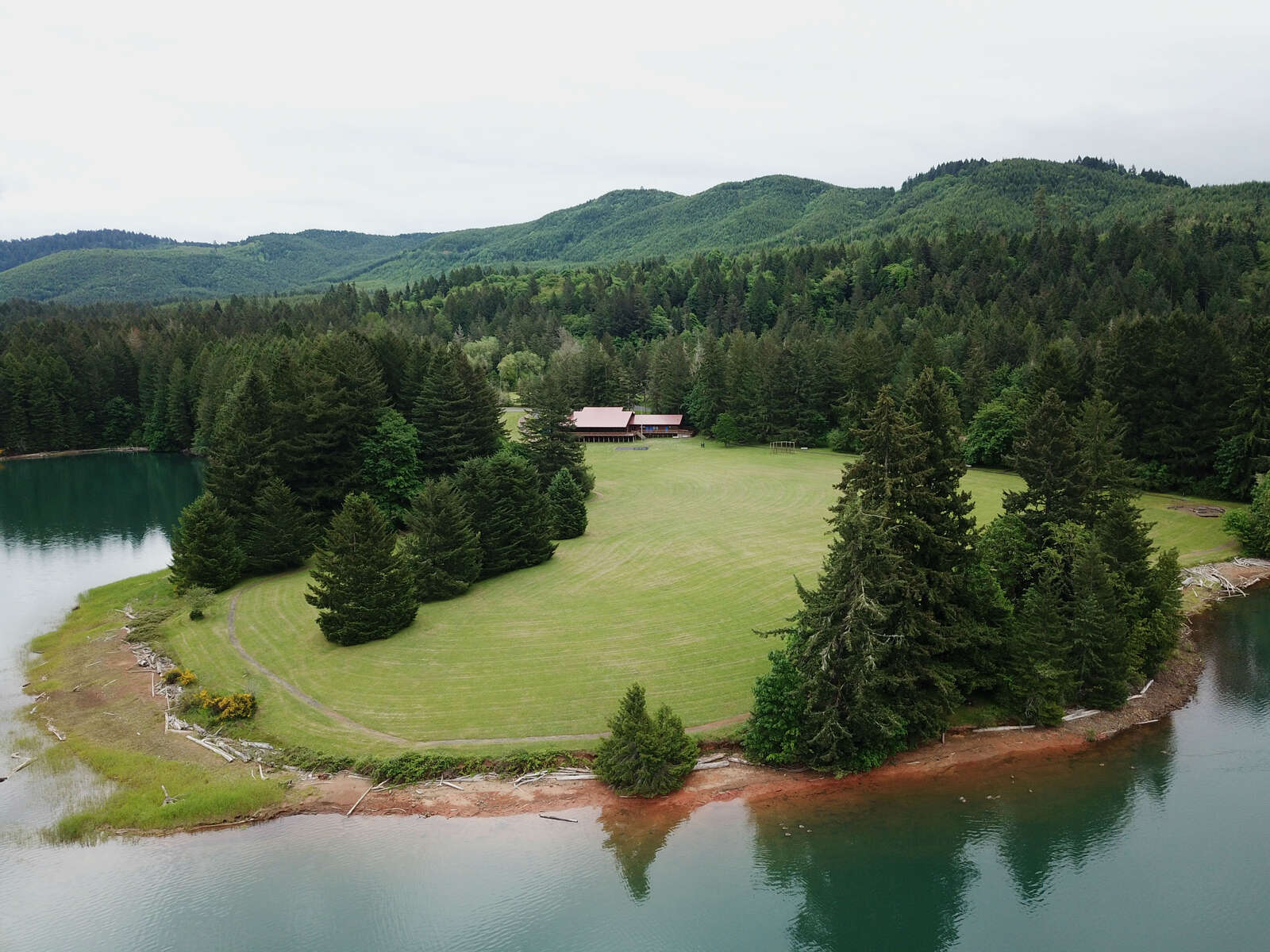 Sky Camp in Fall Creek Oregon Hero Image