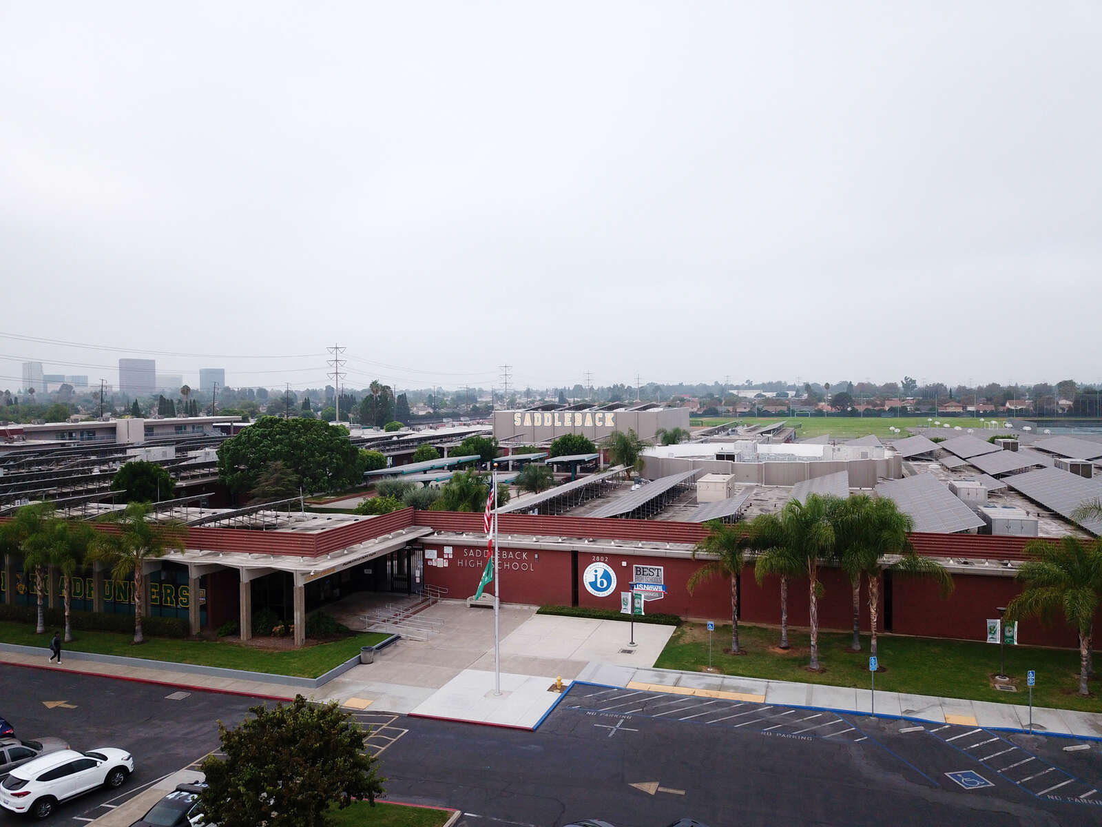 Saddleback High School in Santa Ana California Hero Image