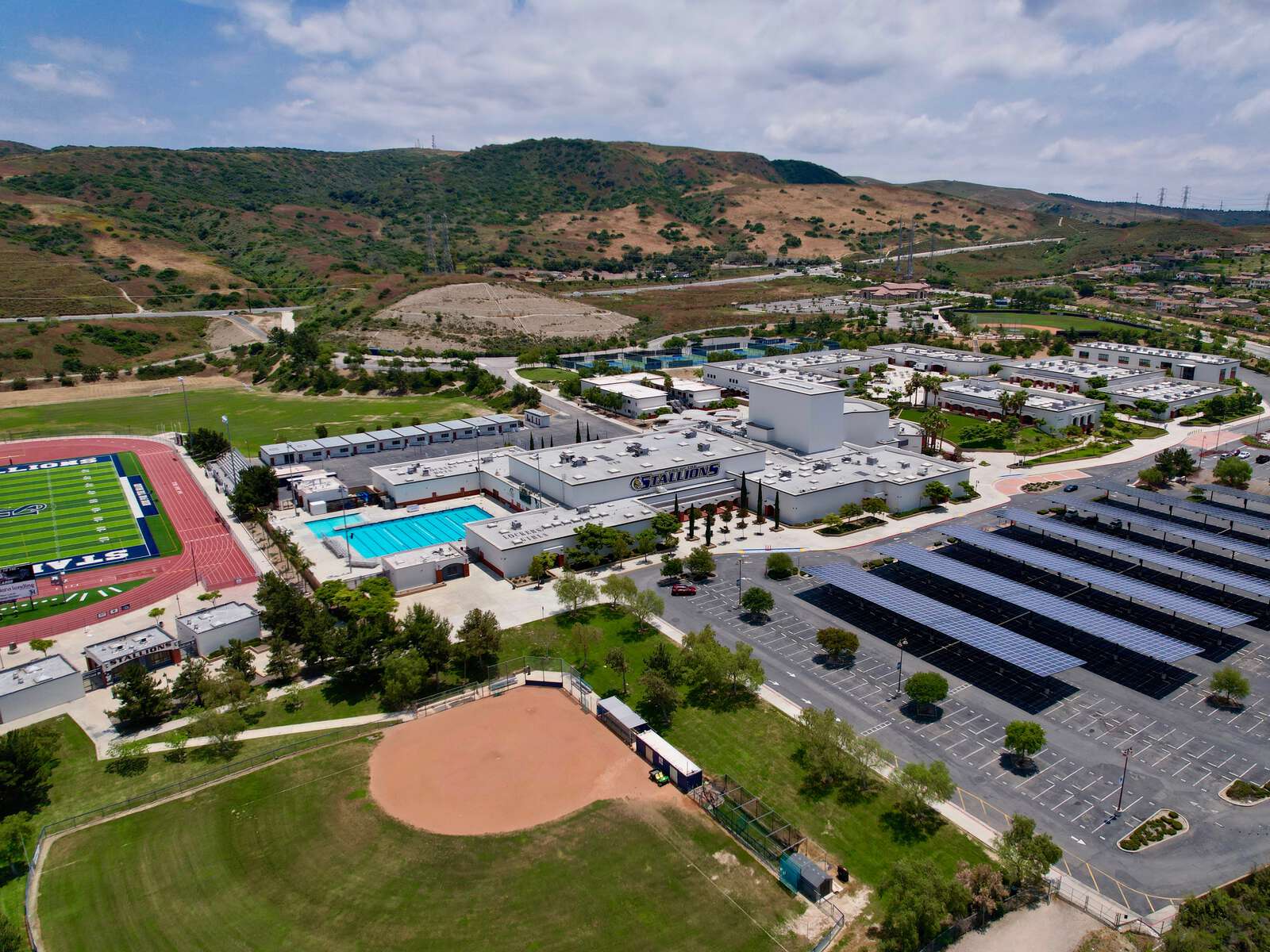 San Juan Hills High School in San Juan Capistrano California Hero Image