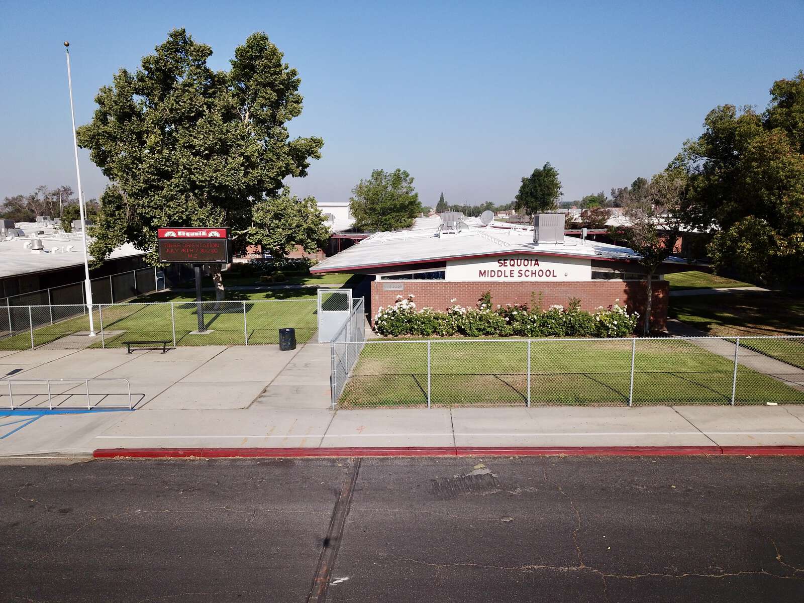 Sequoia Middle School in Fontana California Hero Image