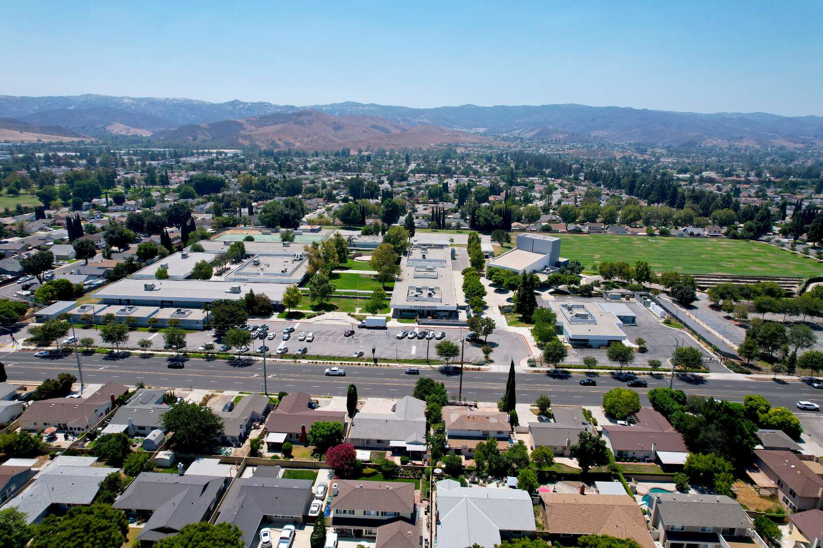 Santa Susana High School in Simi Valley California Hero Image
