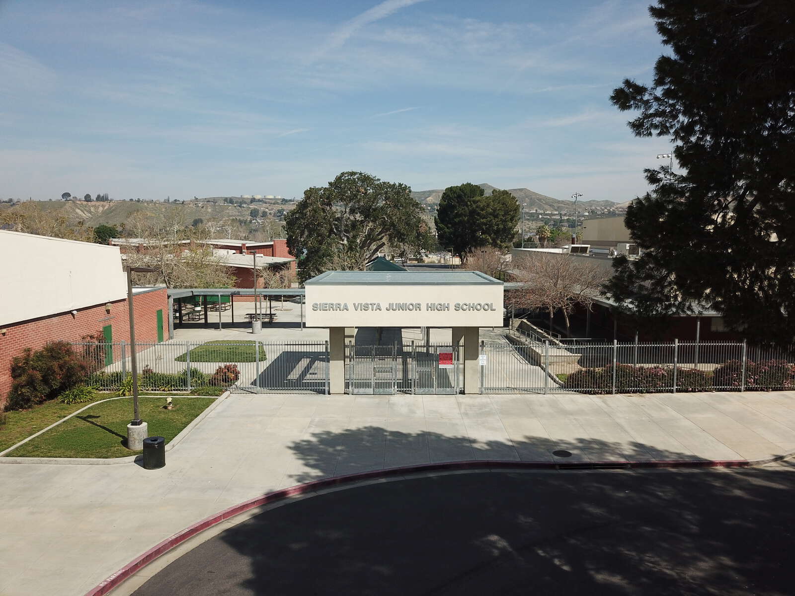 Sierra Vista Junior High School Filming in Canyon Country California Hero Image