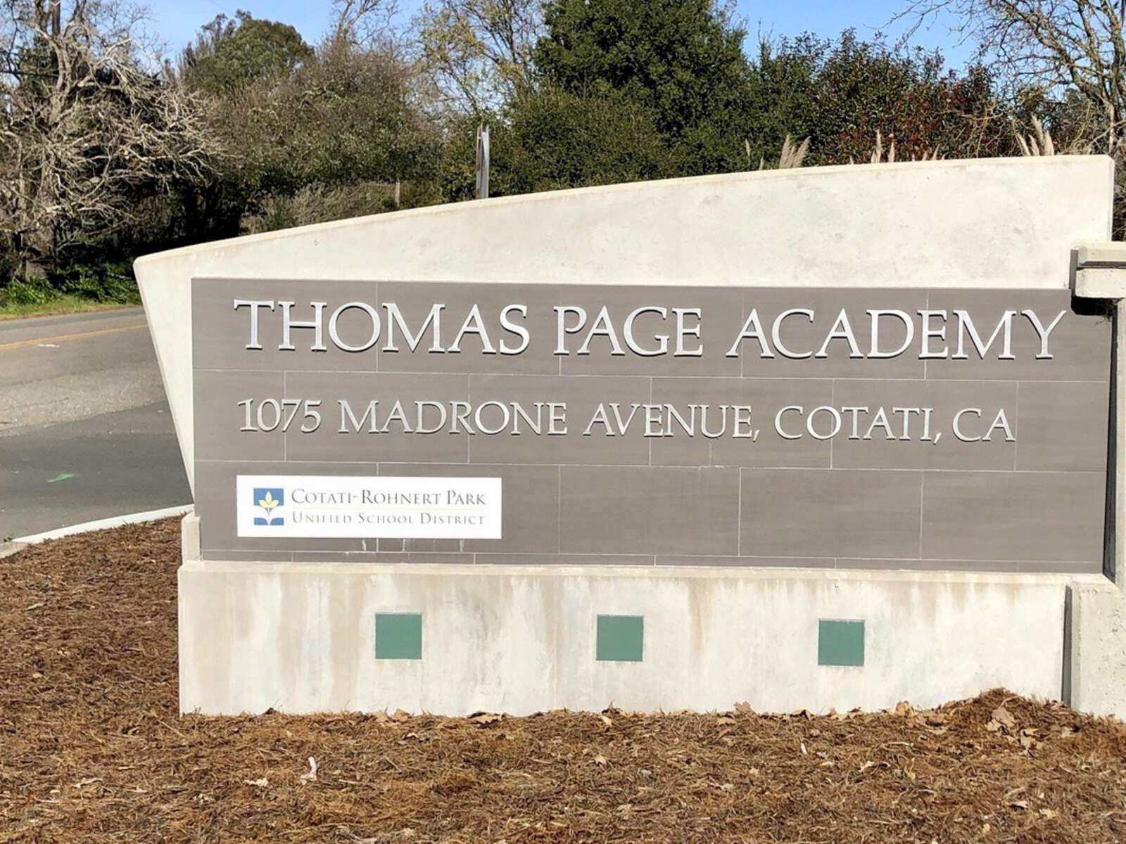 Thomas Page Academy in Cotati California Hero Image