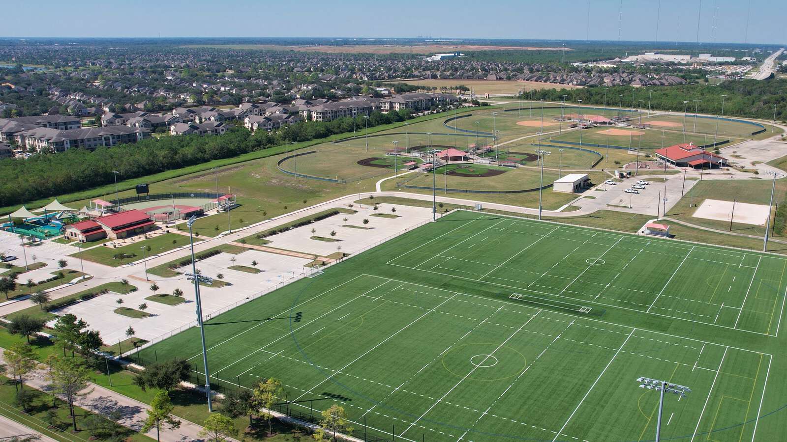 The Sports Complex at Shadow Creek Ranch in Pearland Texas Hero Image