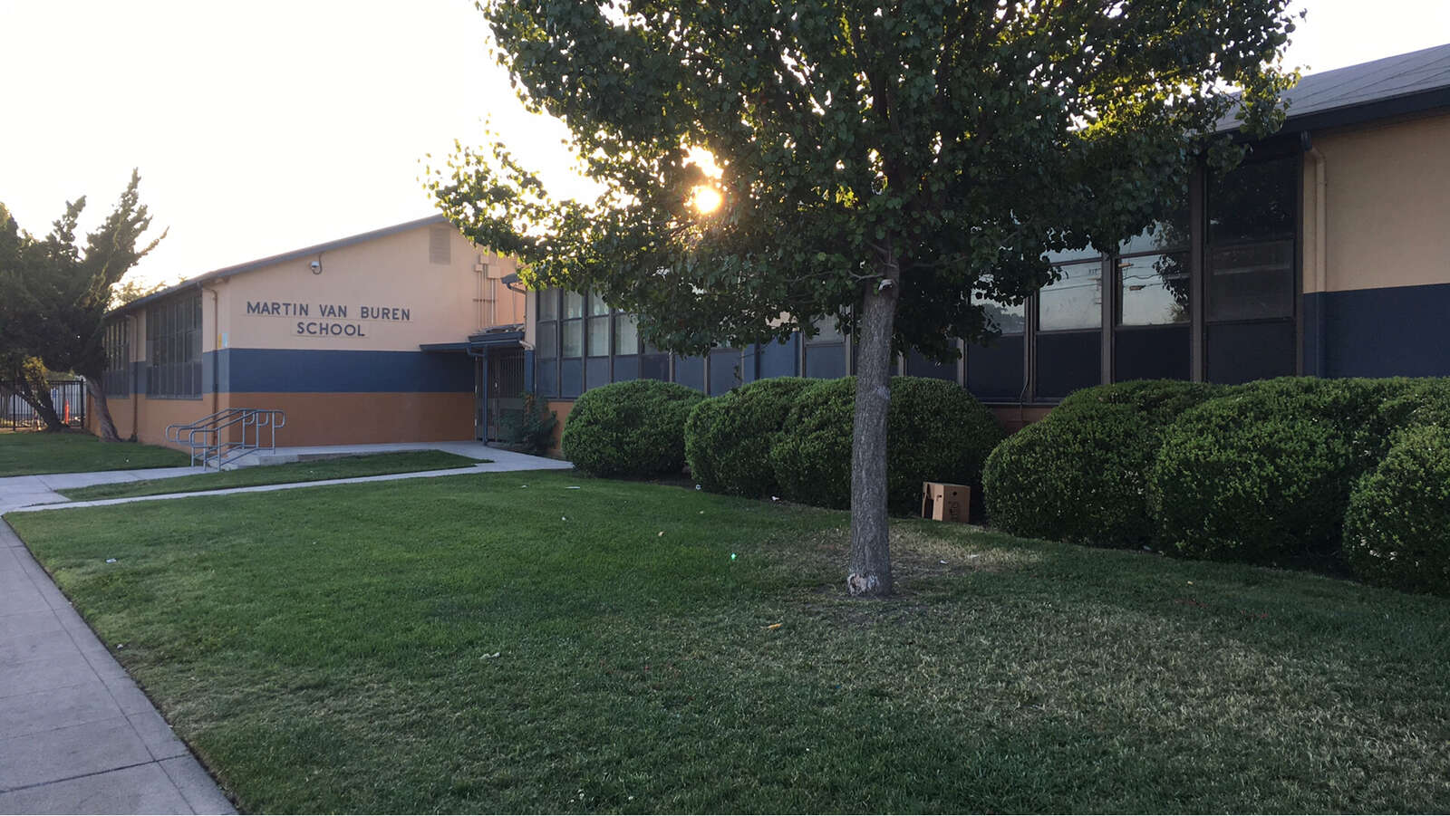 Van Buren Elementary School in Stockton California Hero Image