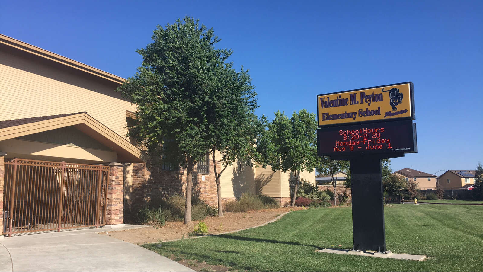 Peyton Elementary School in Stockton California Hero Image