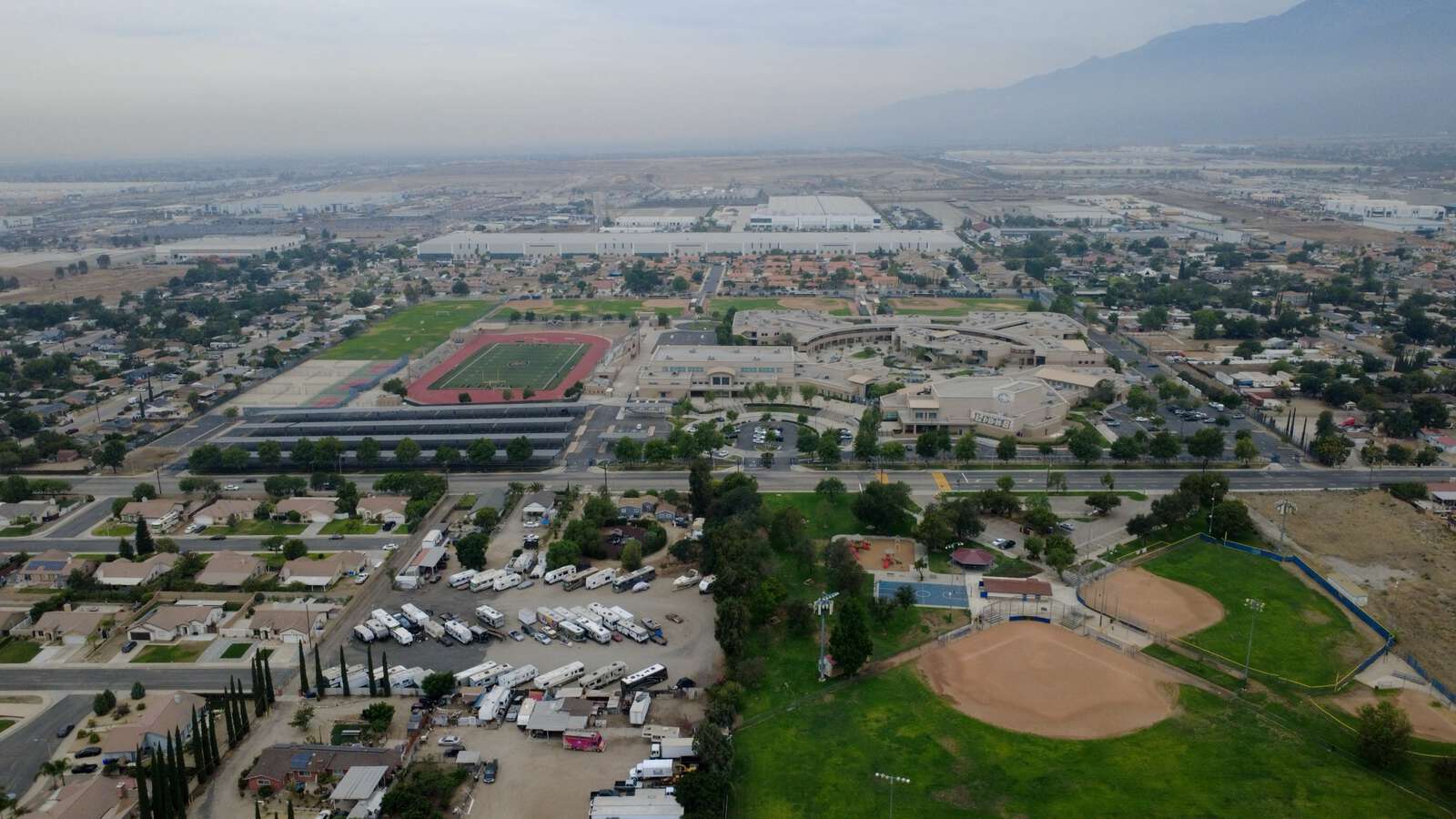 Wilmer Amina Carter High School in Rialto California Hero Image