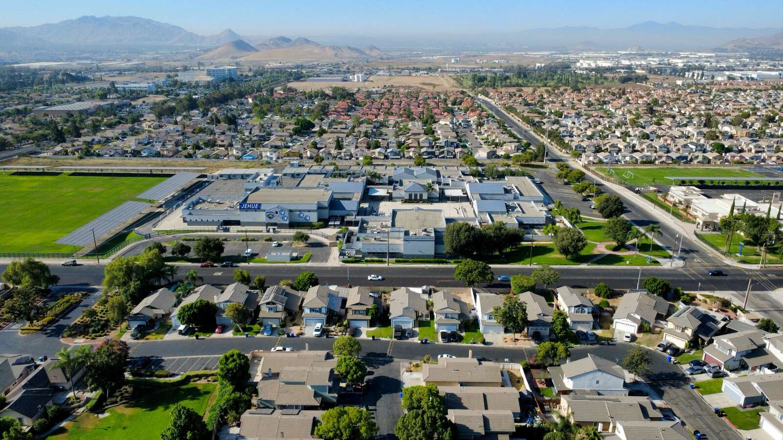 William G. Jehue Middle School in Colton California Hero Image