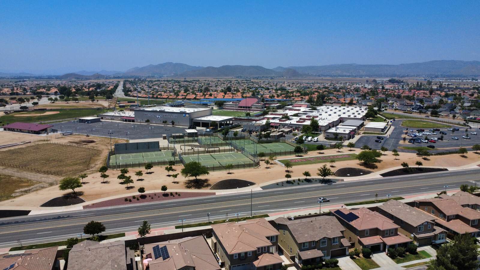 West Valley High School in Hemet California Hero Image