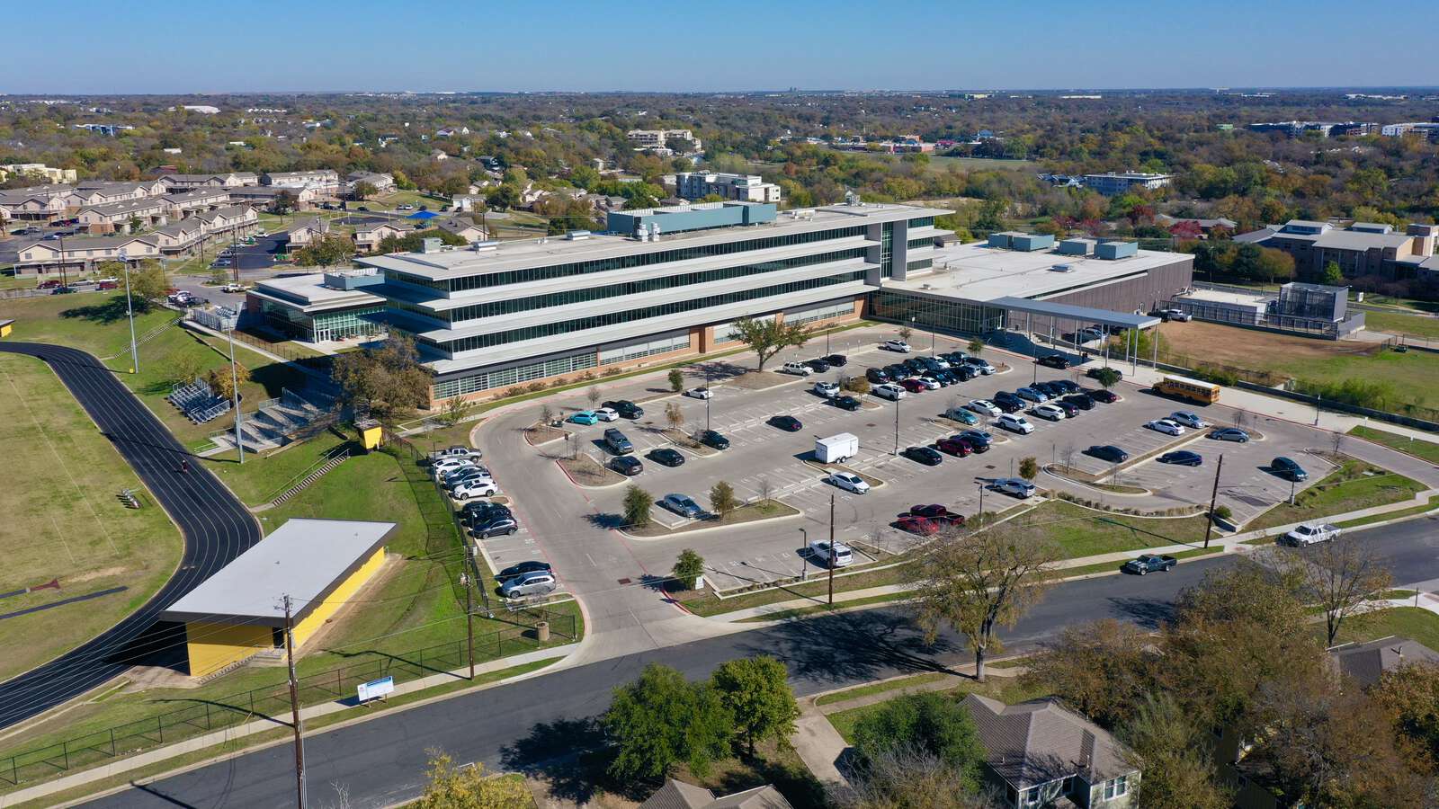 Yellow Jacket Stadium in Austin Texas Hero Image