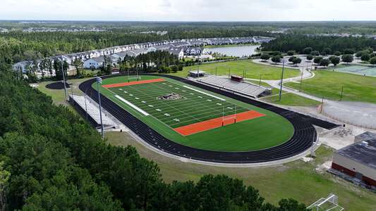 Atlantic Coast High School in Jacksonville Florida - Football Stadium (Grass) Slideshow Image 1