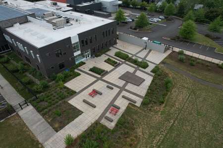 Arts & Communication Magnet Academy in Beaverton Oregon - Courtyard Slideshow Image 1