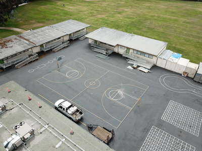Alcott Elementary School in San Diego California - Outdoor Basketball Courts Slideshow Image 0