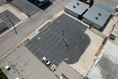 Apollo High School in Simi Valley California - Parking Lot Slideshow Image 1