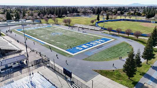 Bear Creek High School in Stockton California - Turf Football Field Slideshow Image 0