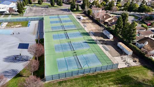 Bear Creek High School in Stockton California - Tennis Courts Slideshow Image 9