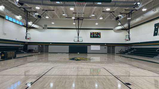 Benbrook Middle-High School in Benbrook Texas - Middle School Gym Slideshow Image 1