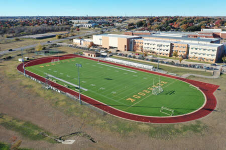 Benbrook Middle-High School in Benbrook Texas - Football Field Slideshow Image 5