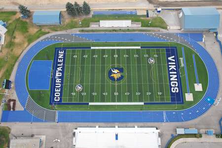 Coeur d'Alene High School in Coeur d' Alene Idaho - Football Stadium Slideshow Image 3