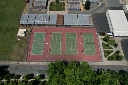 Chico High School in Chico California - Tennis Courts Slideshow Image 2