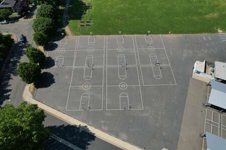 Chico Junior High School in Chico California - Outdoor Basketball Courts Slideshow Image 2