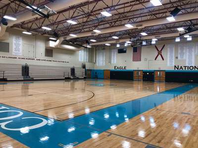 Corner Lake Middle School in Orlando Florida - Gym Slideshow Image 3