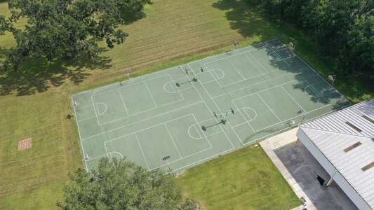 Chester W. Taylor Elementary School in Zephyrhills Florida - Outdoor Basketball Courts Slideshow Image 0