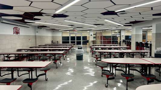 Diamond Hill-Jarvis High School in Fort Worth Texas - Cafeteria Slideshow Image 3