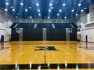 Dr. Michael M. Krop Senior High School in Miami Florida - Main Gym Slideshow Image 0