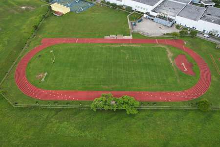 Dr. Michael M. Krop Senior High School in Miami Florida - Football Field Slideshow Image 1