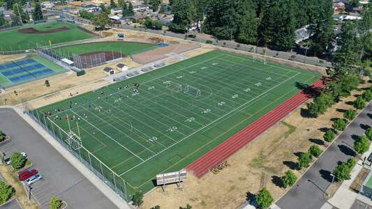 Federal Way High School in Federal Way Washington - Turf Practice Field Slideshow Image 2