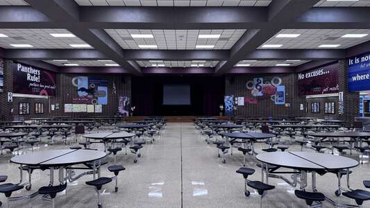 Grantham Academy in Houston Texas - Cafetorium Slideshow Image 0