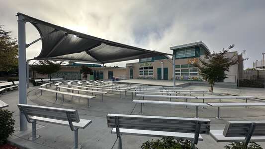Green Acres Elementary School in Santa Cruz California - Amphitheater Slideshow Image 0